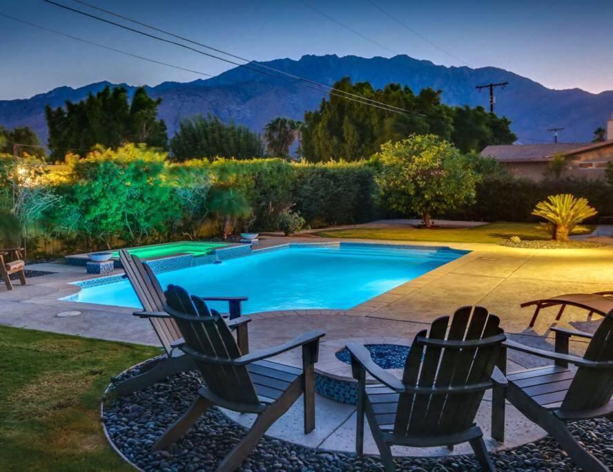 Relax At The 3Br Tranquil Oasis In Palm Springs Villa Exteriör bild