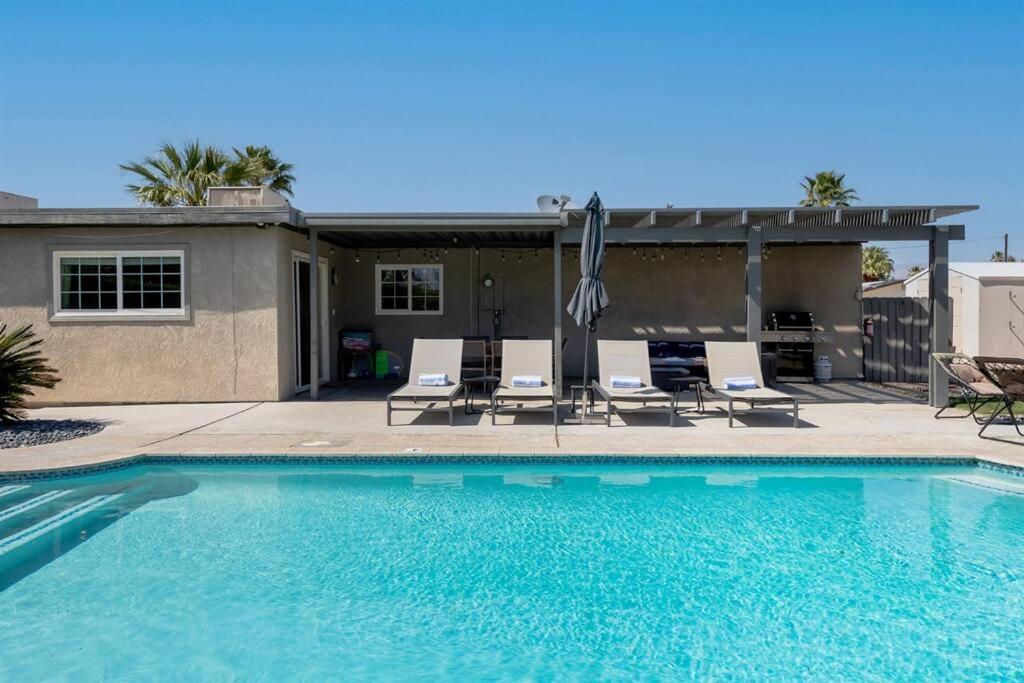 Relax At The 3Br Tranquil Oasis In Palm Springs Villa Exteriör bild